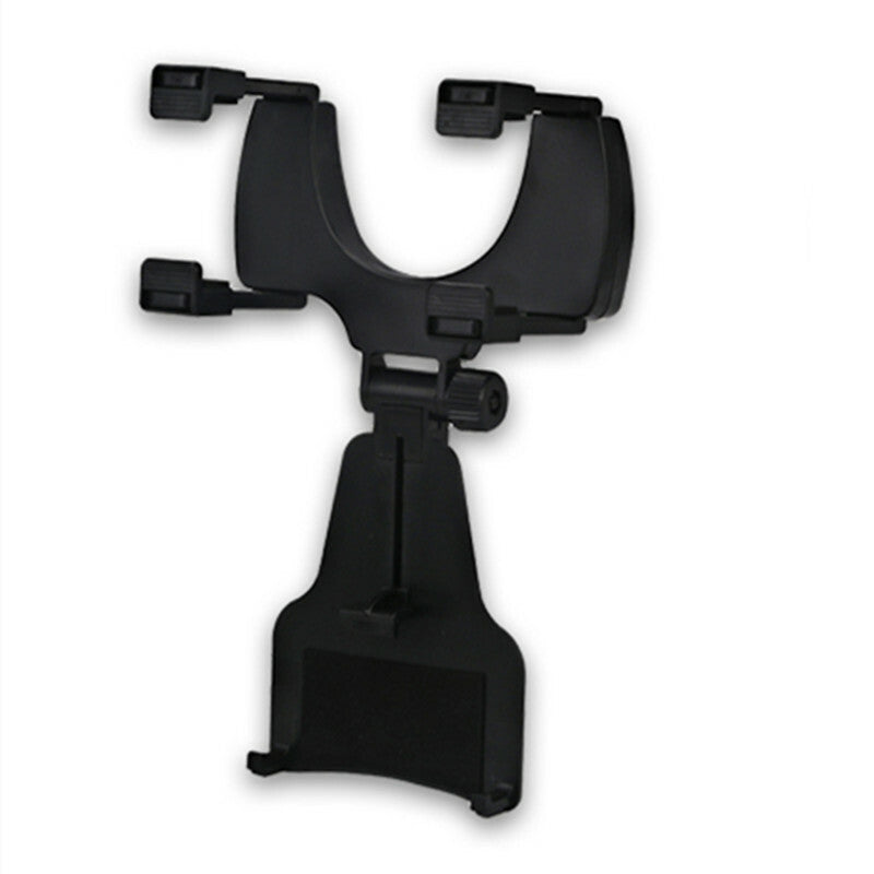 Adjustable Car Rearview Mirror Mount Clip Cell Phone GPS Holder Bracket Stands
