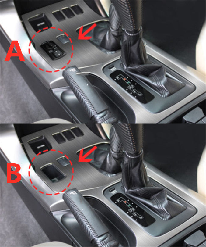 Silver Look Inner molding Cover Trim for Toyota for Land Cruiser Prado FJ120 2003-09