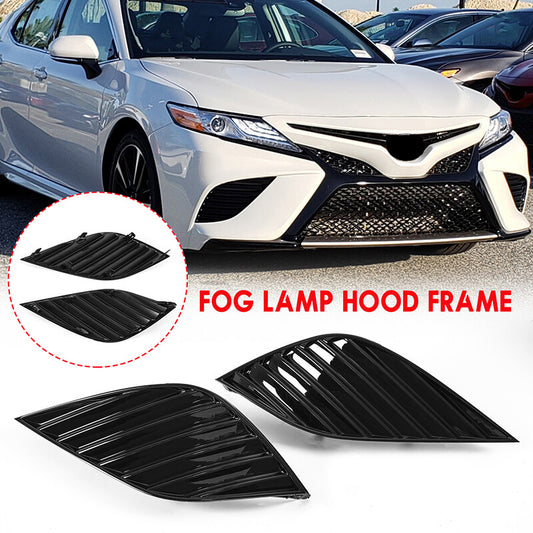 Front bumper fog light protector insert for Toyota for Camry SE XSE 2018 - 2020