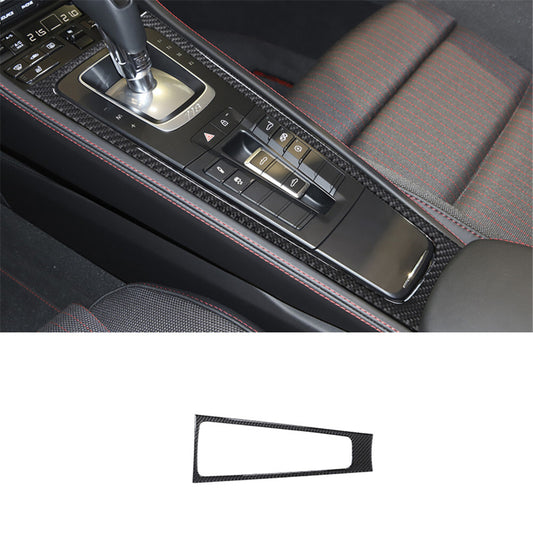 Carbon fiber panel frame trim for Porsche 718 2016-2022