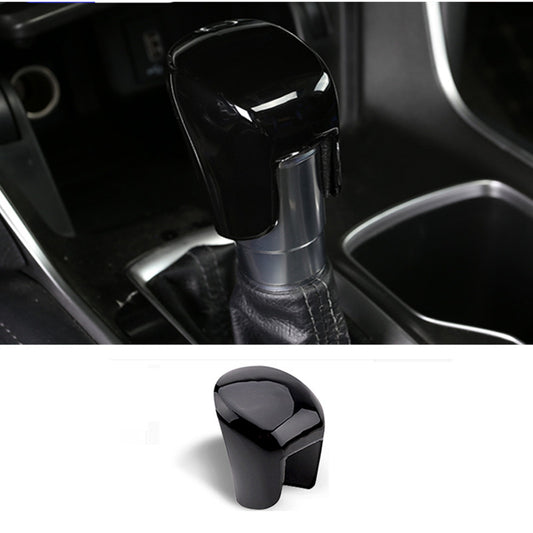 for Honda for Civic 2022-2023 Gloss Black Center Console Gear Shift Knob Cover Trim
