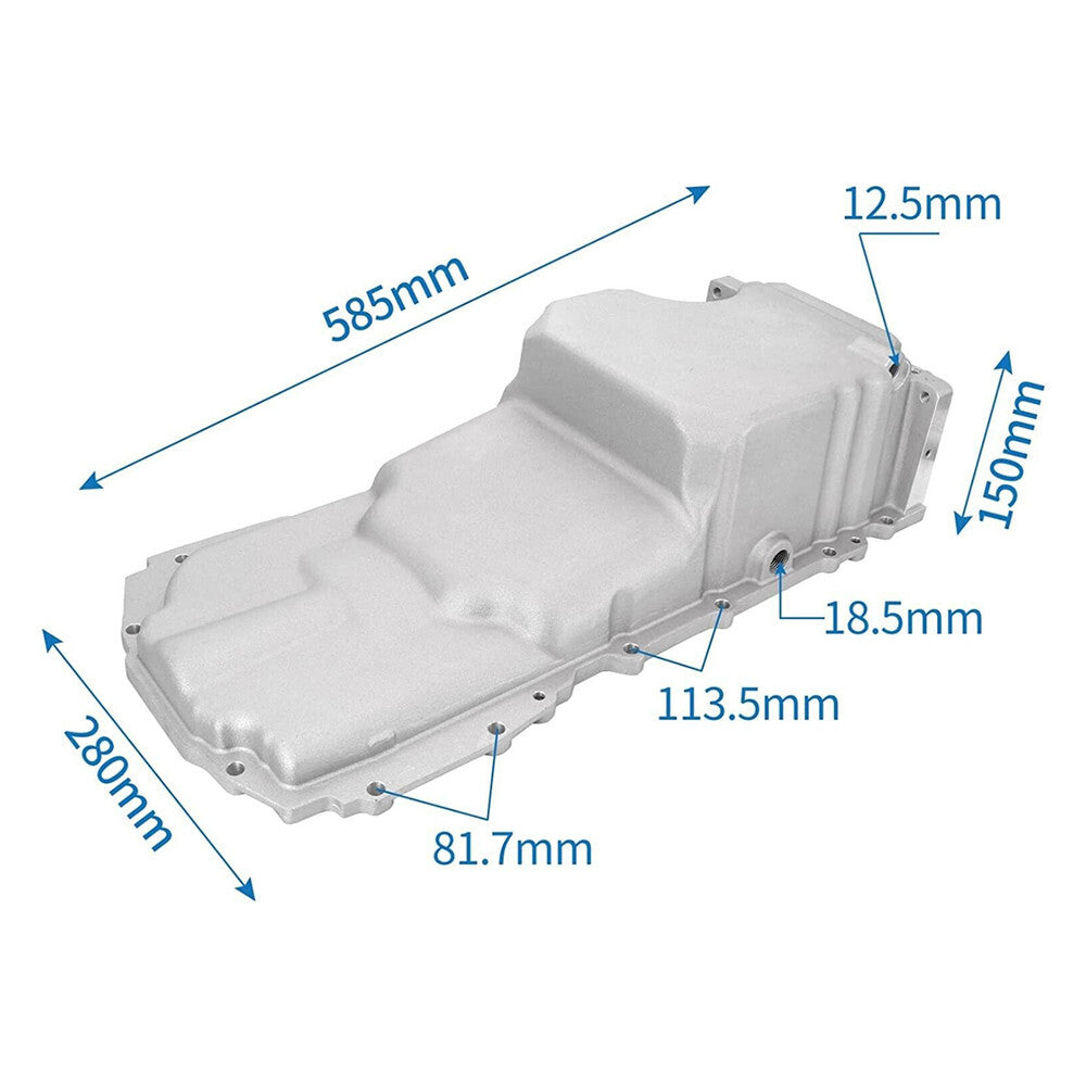 Swap Retrofit Oil Pan Kit w/Frame Cut for LT G.M GEN V LT1 LT4 L83 L86 5.3 6.2