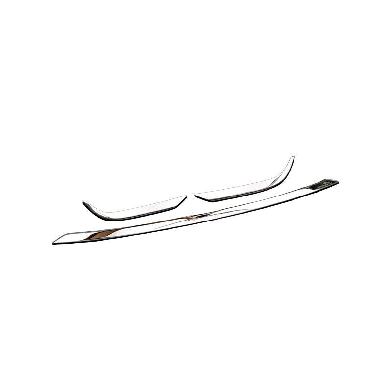 for Volkswagen ID.4 2021-23 Silver Titanium Protector Strip Front Bumper Bottom