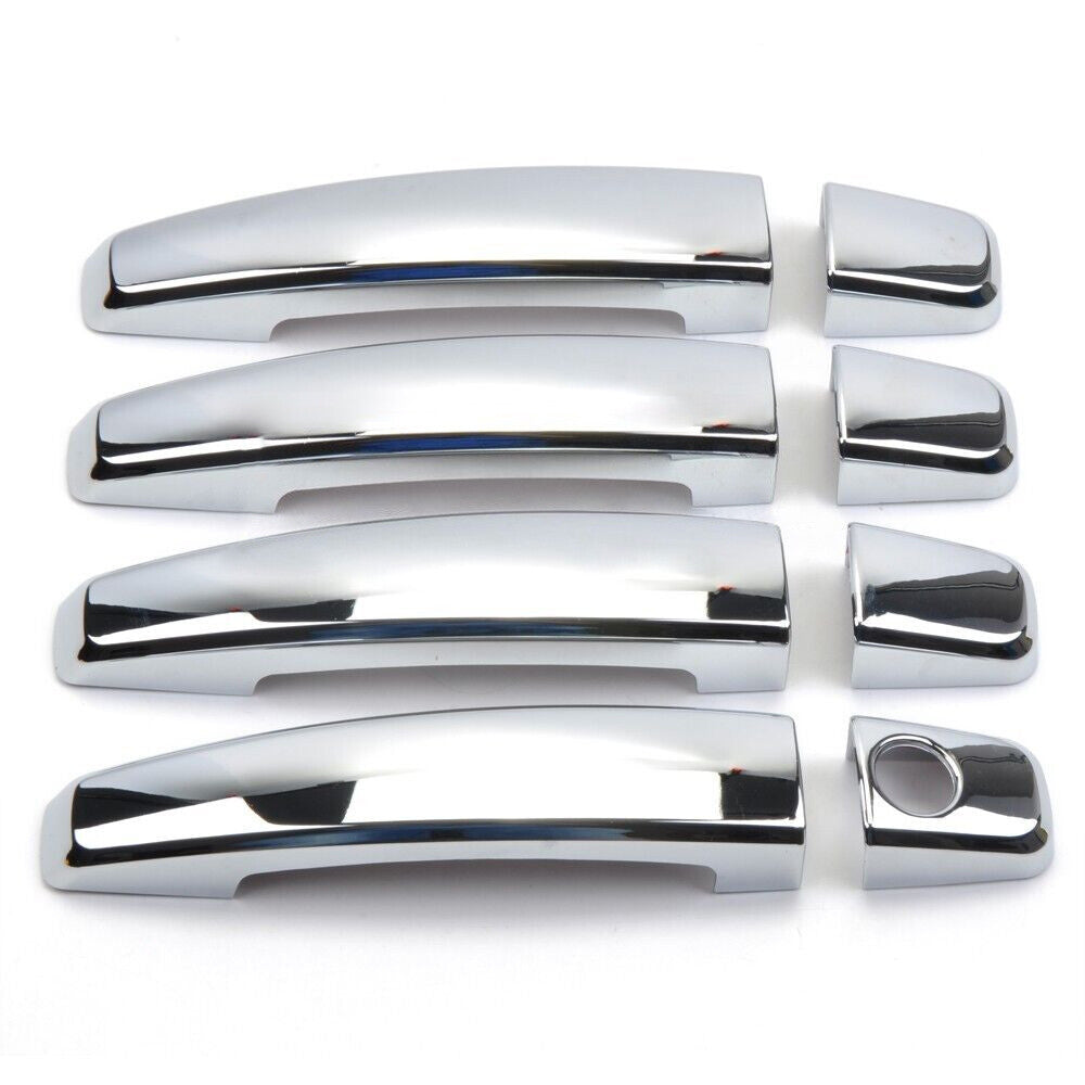 8Pcs Door Handle Cover for Chevy Malibu/ for Cruze /Captiva/Aveo/Trax ABS Chrome Trim