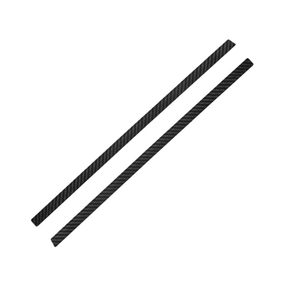2X Carbon Fiber Rear Door Panel Strips Cover Trim for Honda Ridgeline 2017-2020