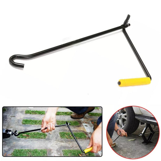 Car Steel Garage Tire Wheel Lug Wrench Crank Handle Lift Tool for Scissor Jack