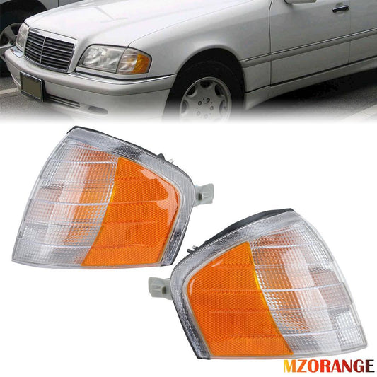 2¡Á F¨¹r for Mercedes-Benz C280 1994-2000 Eckleuchte Blinker Blinkleuchte Links+Rechts