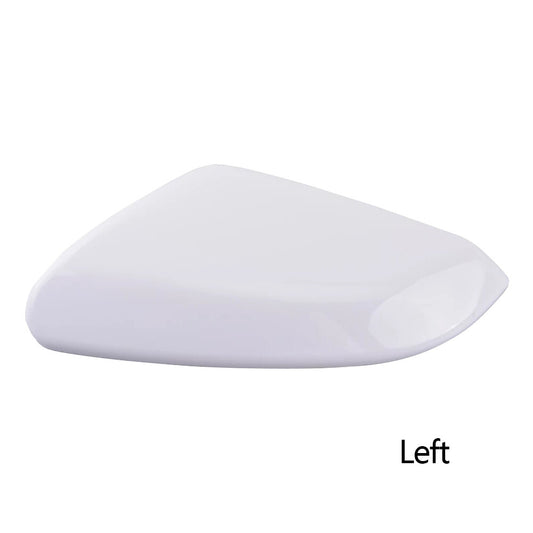 Exterior Front Rearview Mirror Cover Left Side White for Honda for Civic 2016-2020