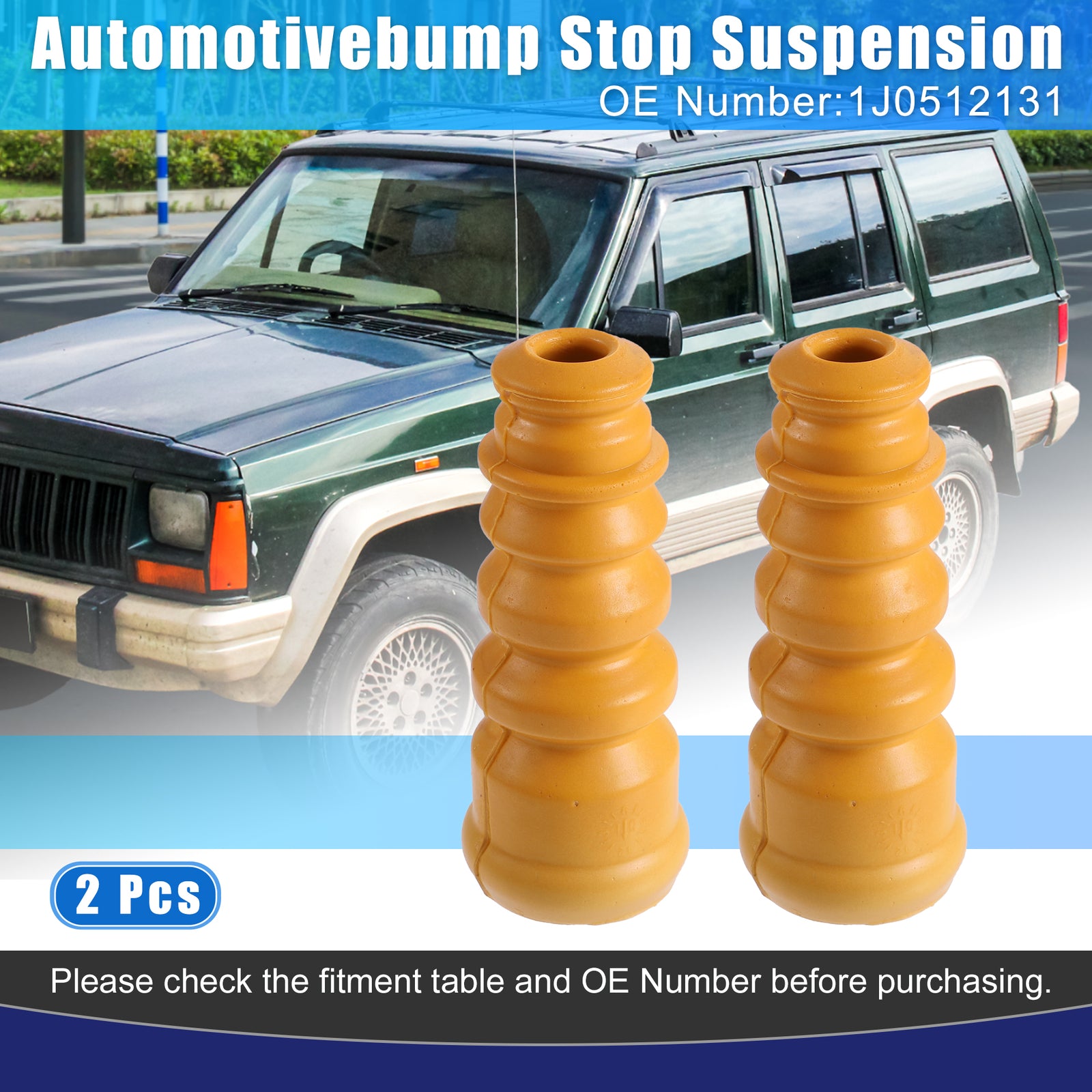 for Volkswagen for Jetta 02-05 No.1J0512131 Rear Shock Absorber Stop Kit (2 pieces)