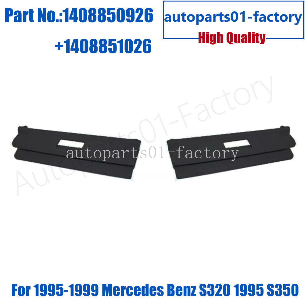 1Pair LeftRight Tow Eye Cover Fit for Mercedes-Benz S320 1995 S350 1995-1999