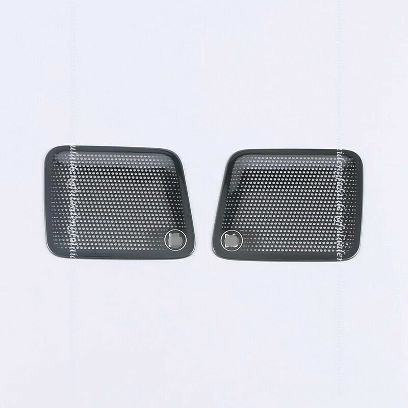 for Ford Explorer 2020-2021 Stainless Black Roof Horn Speaker Decor Cover Trim