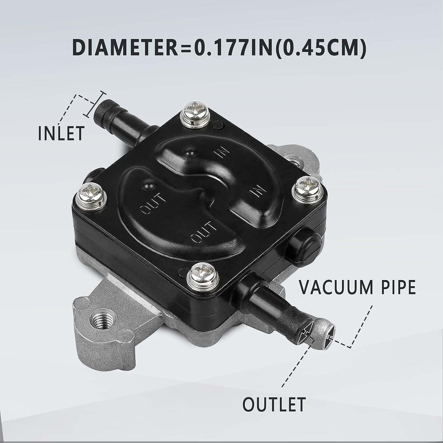 84003048 Fuel pump for BS 540000 541000 542000 543000 844527 844089 Lawn Mower