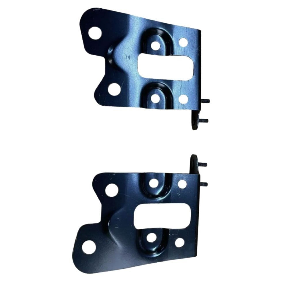 LEFT RIGHT SIDE HOOD LATCH LOCK MOUNT BRACKET PAIR For 14-20 for INFINITI Q50 Q60