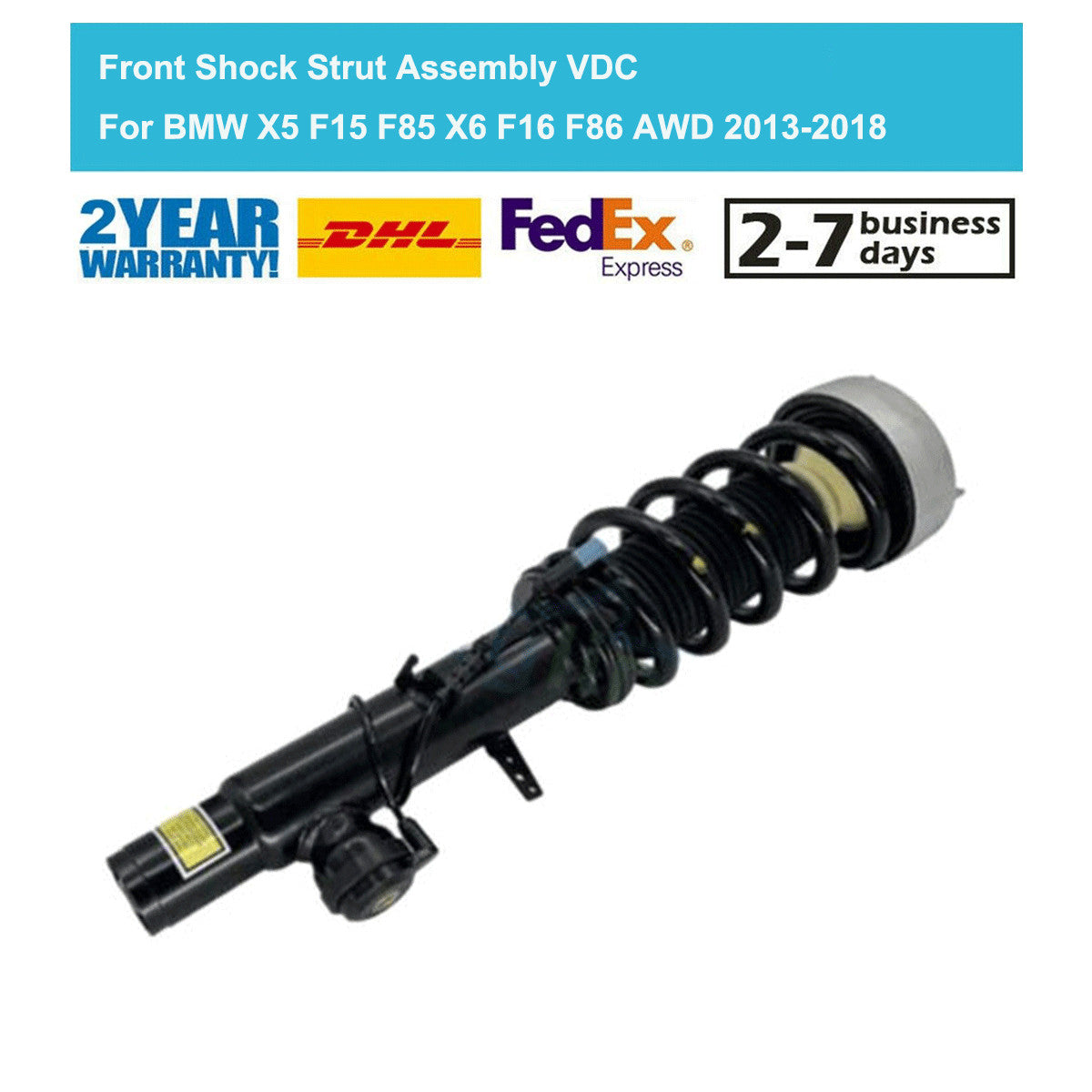 Front Left Shock Spring Strut Fit for BMW X5 F15 F85 X6 F16 F86 xDrive35i 2013-2018