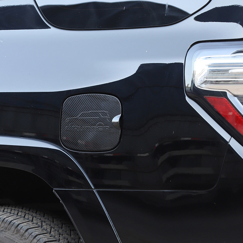 Fuel Tank Cap Oil Gas Cover Trim for 4Runner 2010-2023 Carbon Fiber Accessories