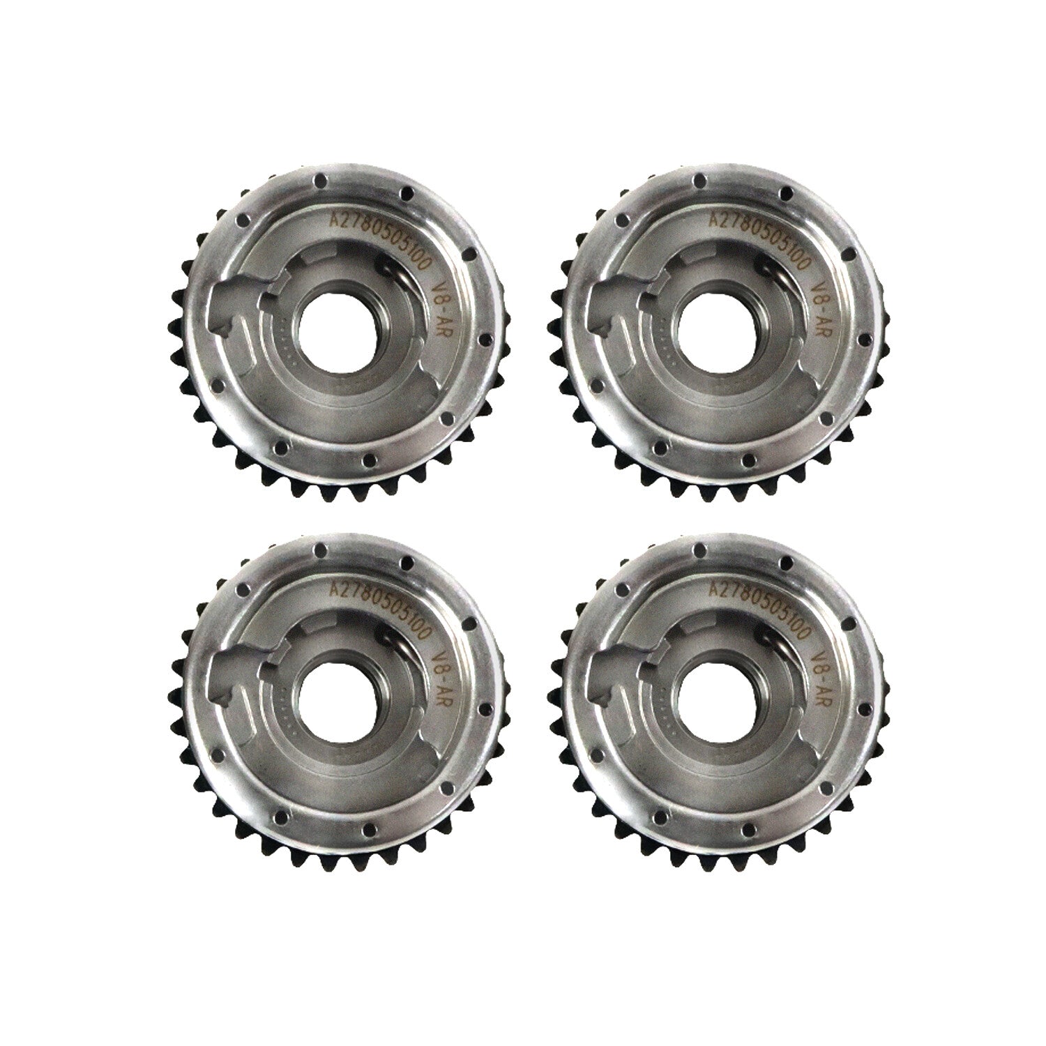 4Pcs Variable Valve Timing (VVT) Sprocket For 12-14 for MERCEDES-BENZ CL550 4.7L V8