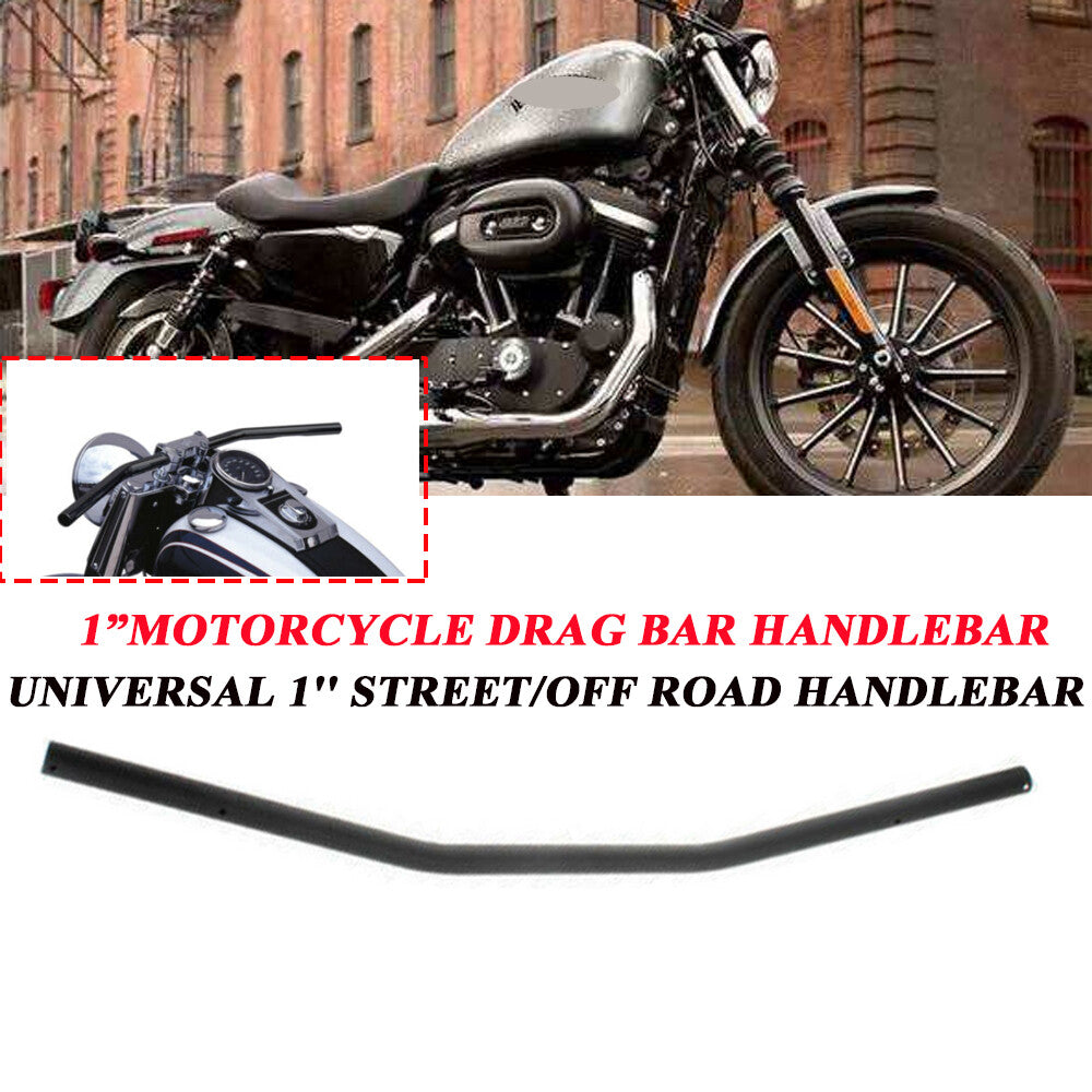 1-inch custom Z-bar handlebars for Harley Davidson Sportster XL883 XL1200