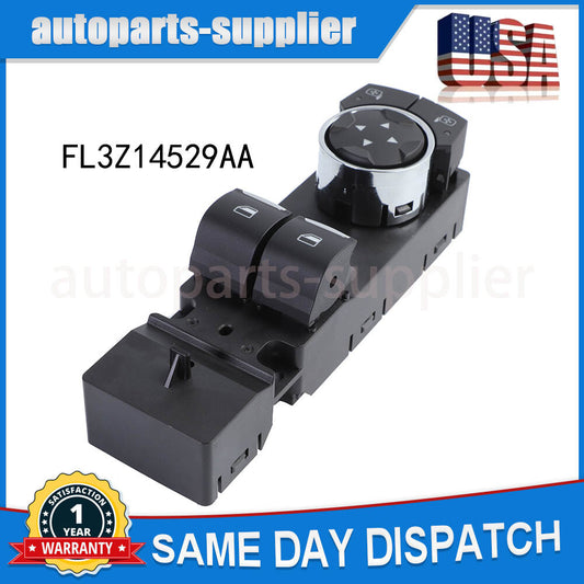 Power window switch left front FL3Z14529AA for 2015-2021 for Ford for Mustang F-150