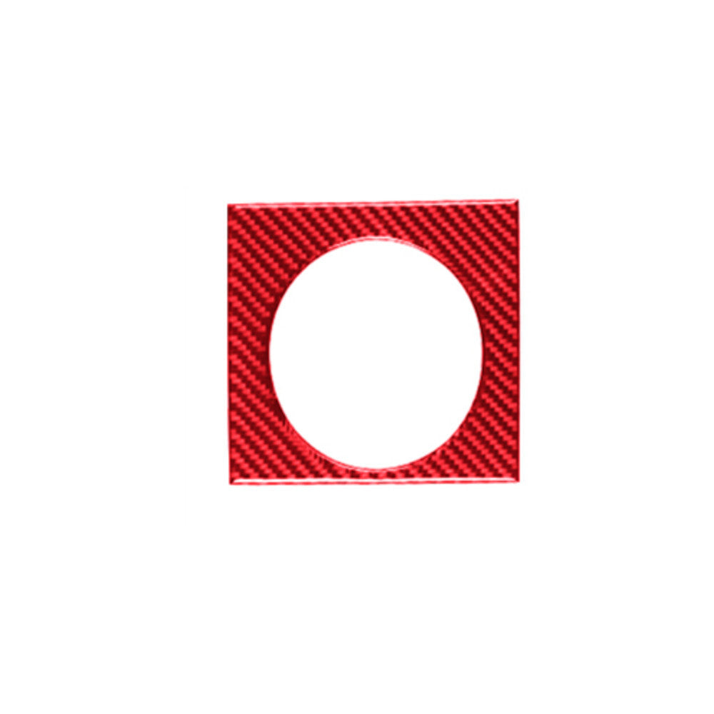 Red Carbon Fiber Driver Side Air Vent Outlet Trim Cover for Ford F150 2004-2008