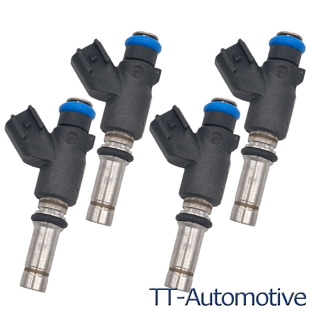 4-pack of fuel injector nozzles for Chevrolet Aveo Aveo5 2009 2010 2011 1.6L 25380933
