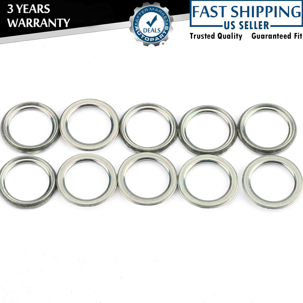 10-piece car transmission drain plug gasket set for Toyota for Lexus 1984 - 2018 35178 - 30010