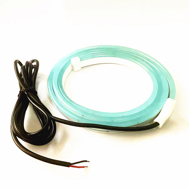 12V Car Hood Lights Headlight Strip Flexible Ice Blue LED Daytime Running 120cm