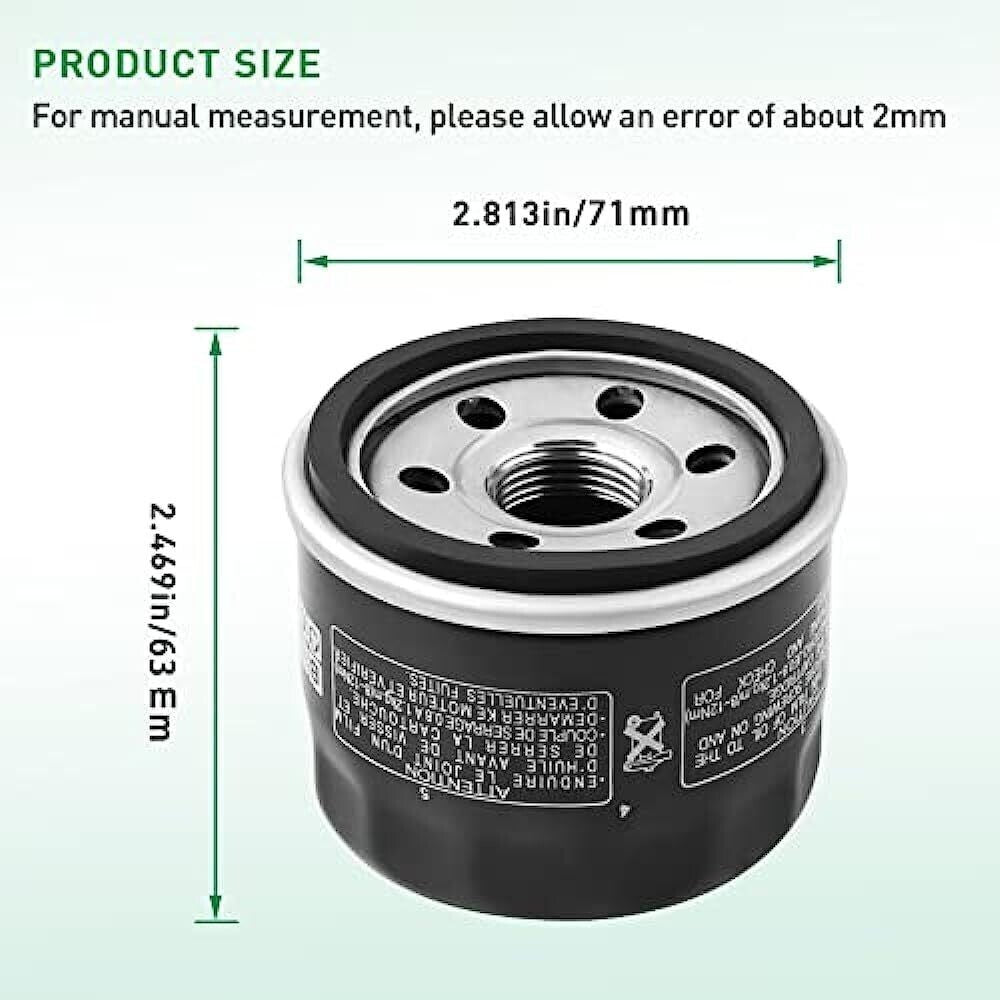 5dm-13440-00 Oil Filter for Yamaha for YAMAHA PZ50MT PHAZER MOUNTAIN LITE 499 2007