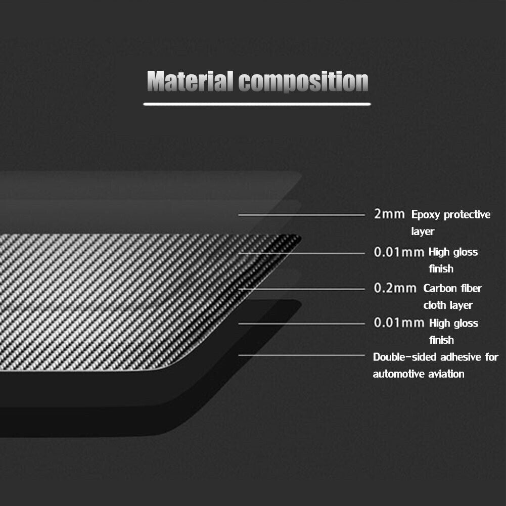 2005-2007 for Chevrolet for Corvette C6 Carbon Fiber for Seat Heating Button Cover Trim