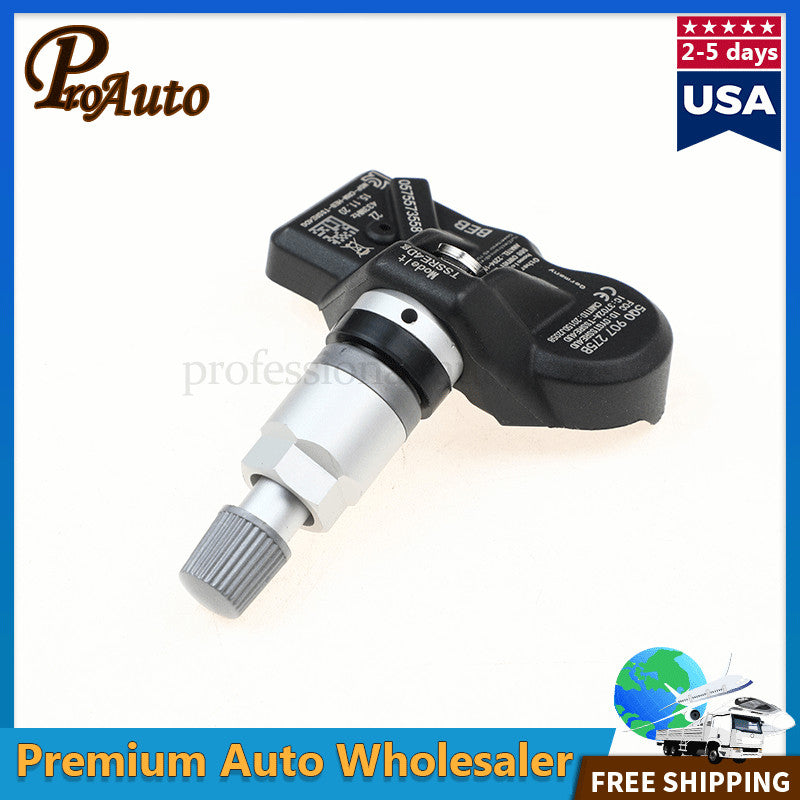 4Pcs TPMS Tire Pressure Monitoring Sensor for Porsche for Audi for VW 5Q0907275B 433Mhz