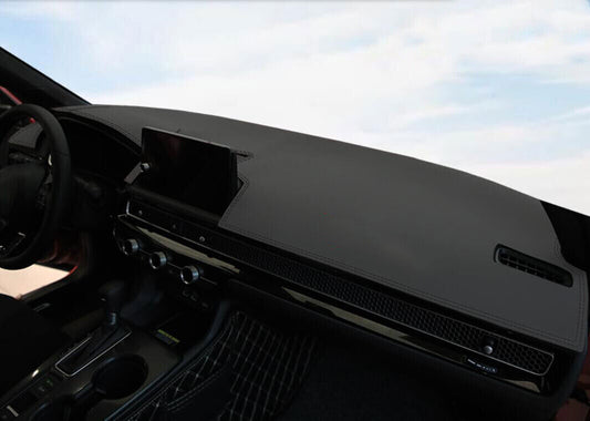 1X Leather Dashboard Dash Mat Non-slip DashMat Pad for Honda for Civic Sedan 22-2024
