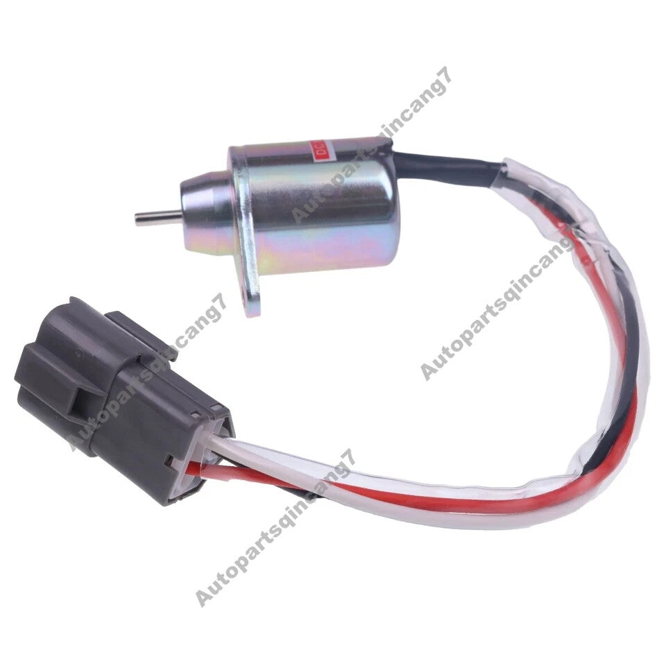 12V Fuel Shutdown Shutoff Stop Solenoid 7018569 for Bobcat Utility Vehicle 3400