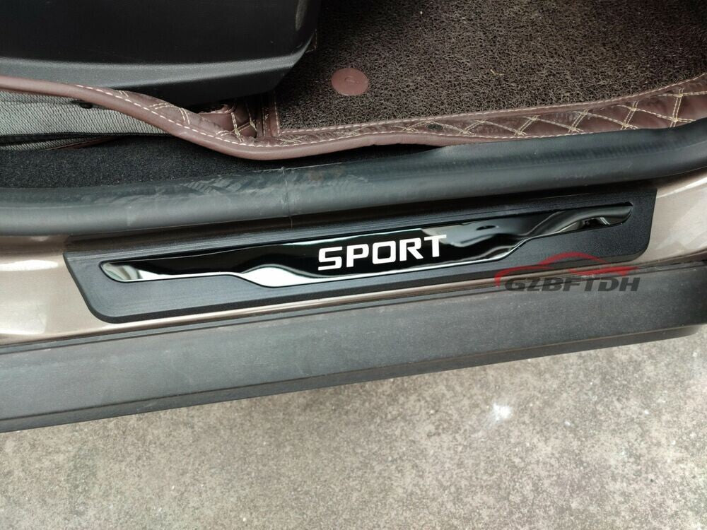 for Ford Ranger 2023 Car Accessories Door Sill Scuff Scuff Protector Cover Trims