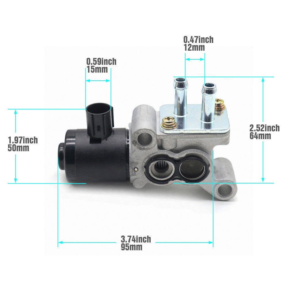One idle air control valve (IAC) for ACURA EL 1997 - 2000 for Honda for Civic 36450-P2J-J01