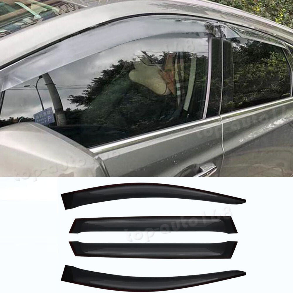for Cadillac XT4 2019-2024 Smoke Window Wind Visors Rain Guard Vent Deflectors