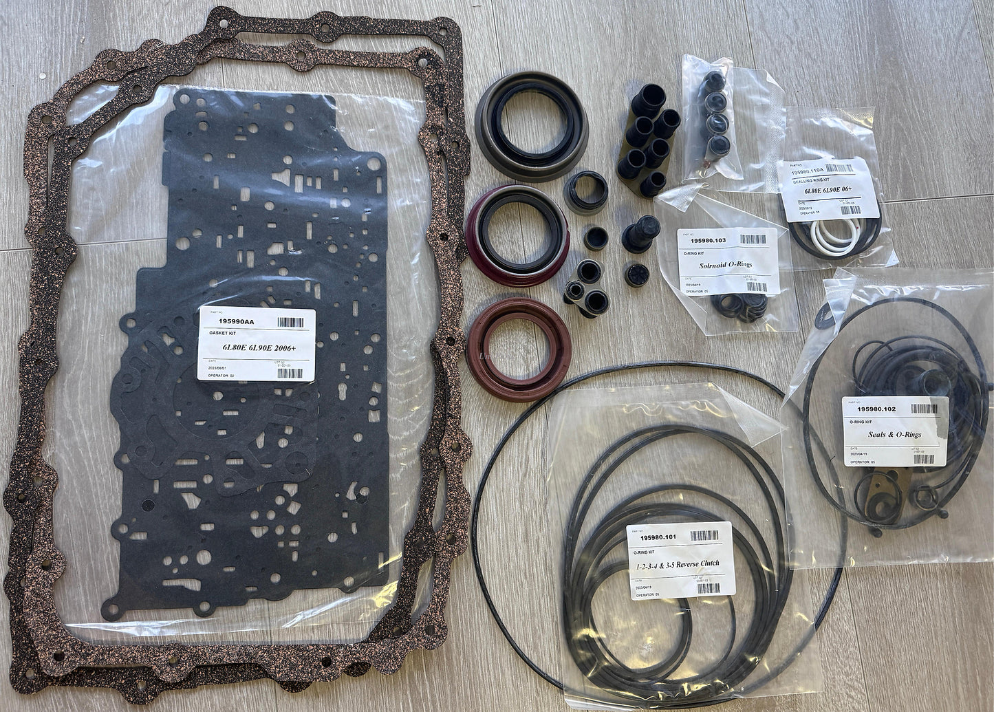 6L80 6L90 Transmission Rebuild Kit with Friction and Steel for Cadillac 2006-UP