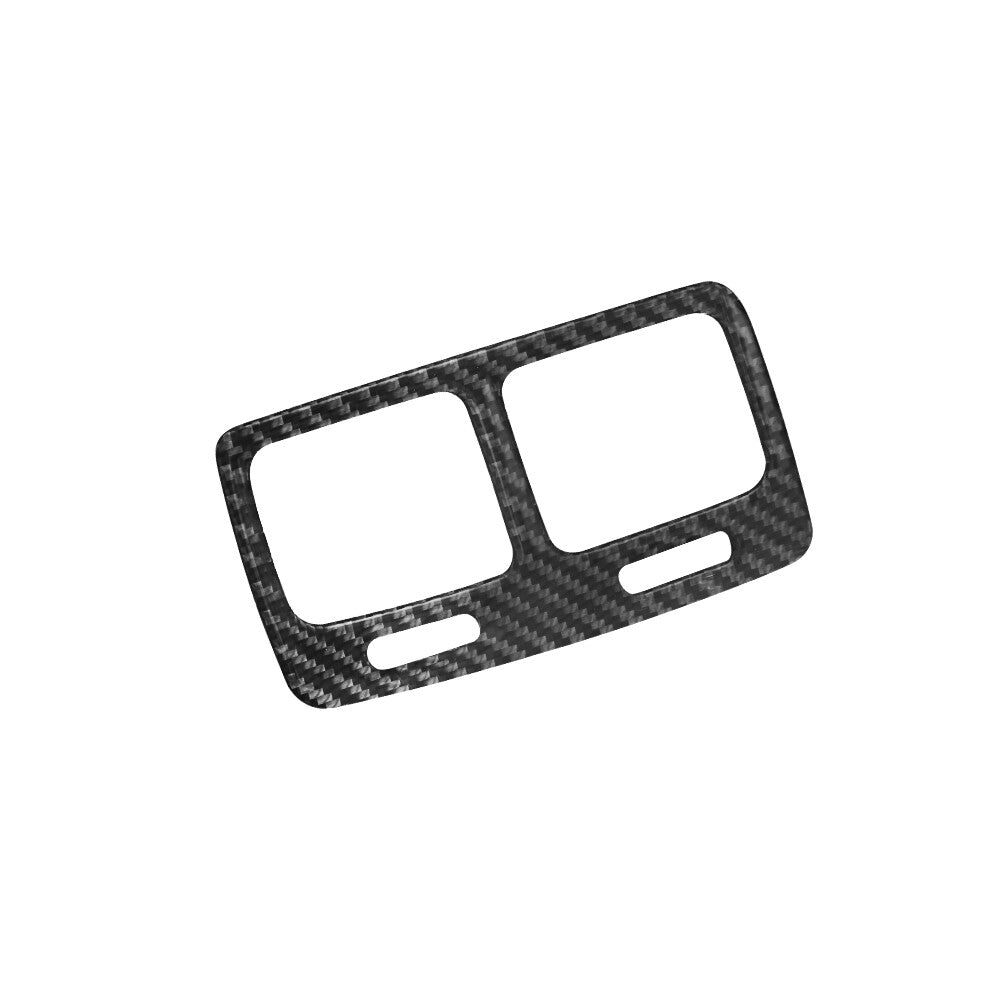 Carbon Fiber Rear Air Vent Outlet Frame Cover Trim for KIA Cadenza 2014-2016