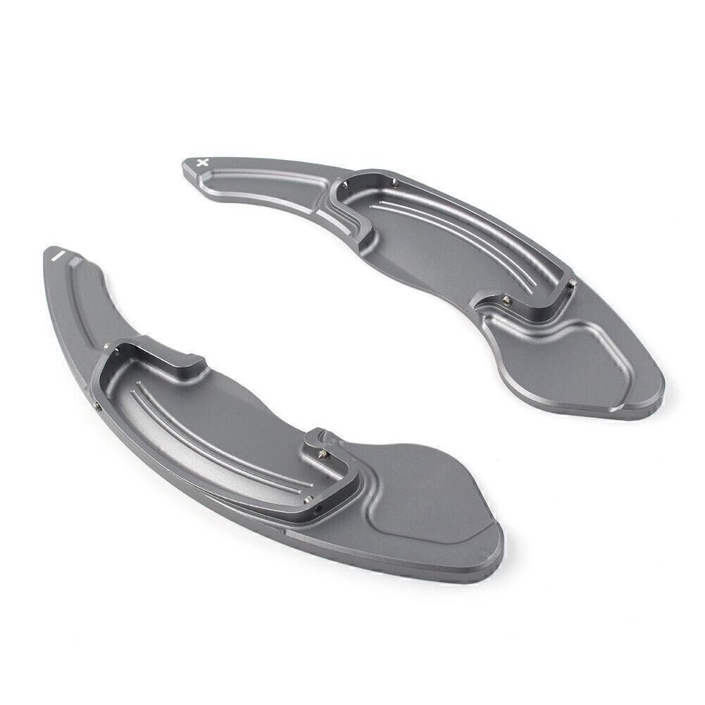 2x Car Steering Wheel Shifter Paddle Extension Fit for Honda Accord for Acura CDX Grey