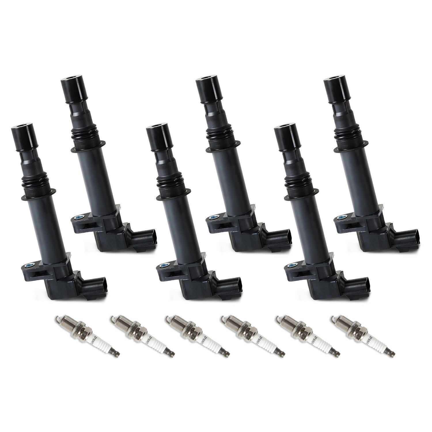 6X Ignition Coil + 6X Spark Plug Set for 2002-2007 for Dodge for Ram 1500 4.7L V8 UF270