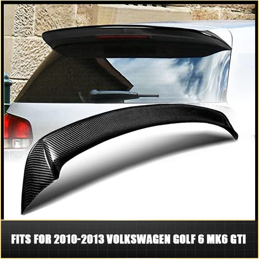 Rear Trunk Roof Wing ABS Fiber Spoiler For 2010-2013 for Volkswagen for Golf 6 MK6 GTI
