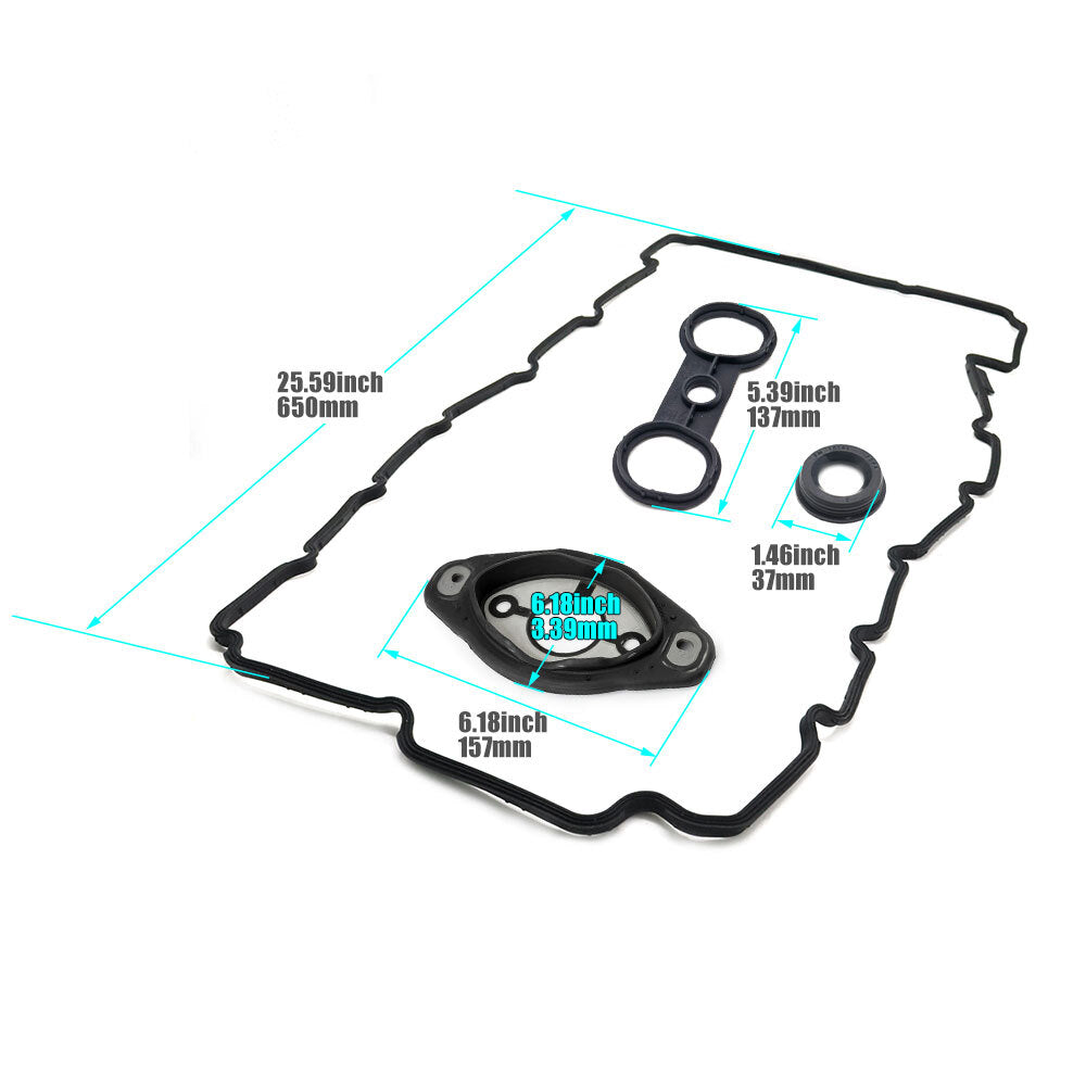 11127552280 Brand new valve cover gasket replacement part for BMW 128i, 323i, 328i, 528i, X3, X5, Z4