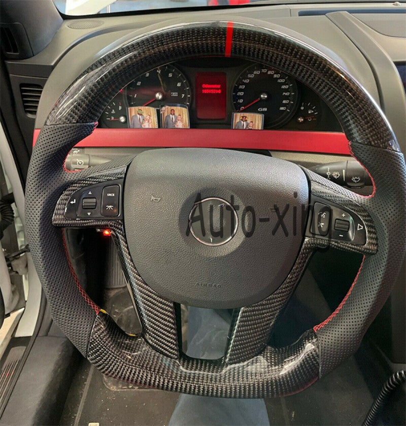 Real Carbon Fiber Sport Steering Wheel for Pontiac G8 GT Ve for Holden SS 2008 2009