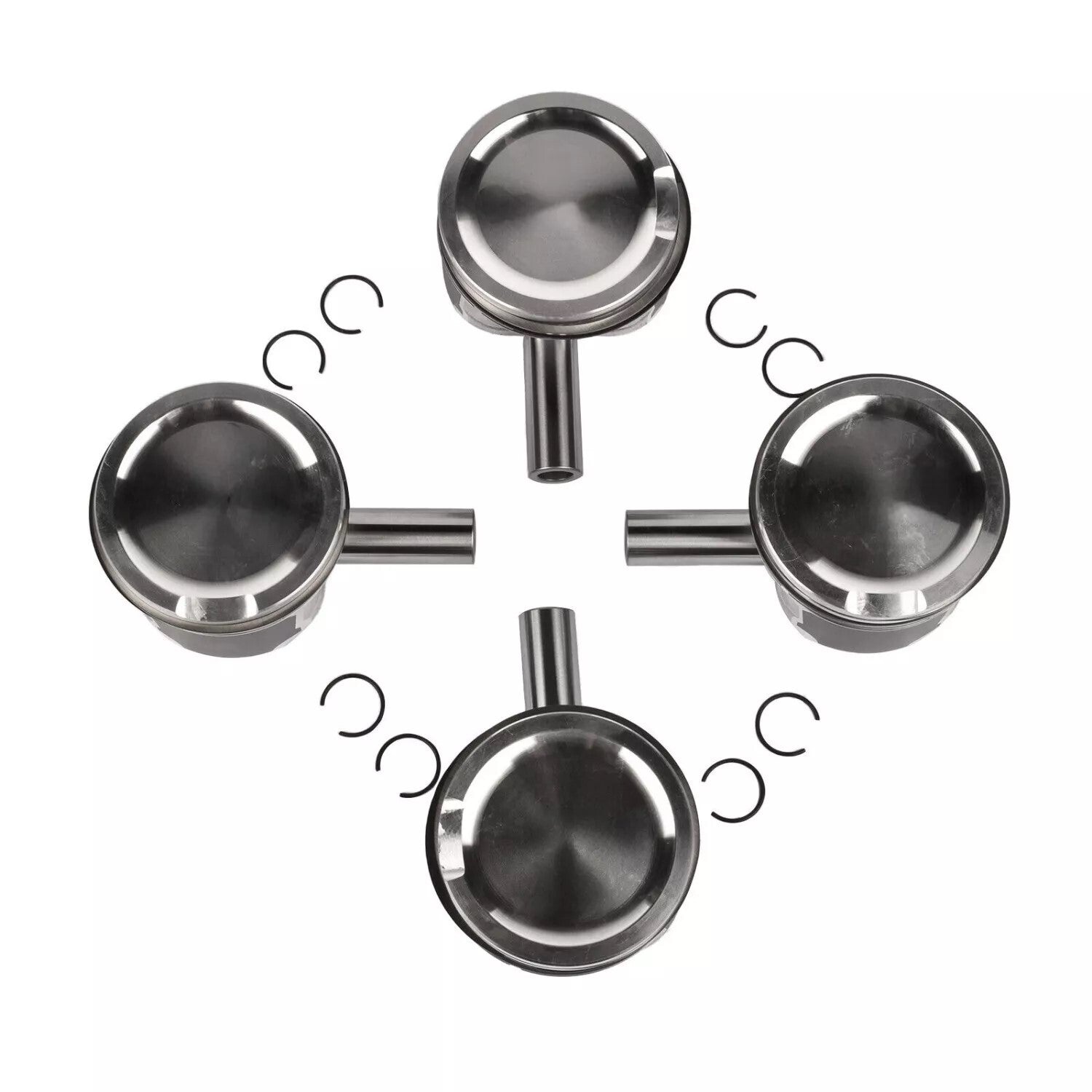4pcs Pistons  Rings for 1.8T for Audi A3 A4 for VW EOS AWW AWP AUG AWM 06b107065n