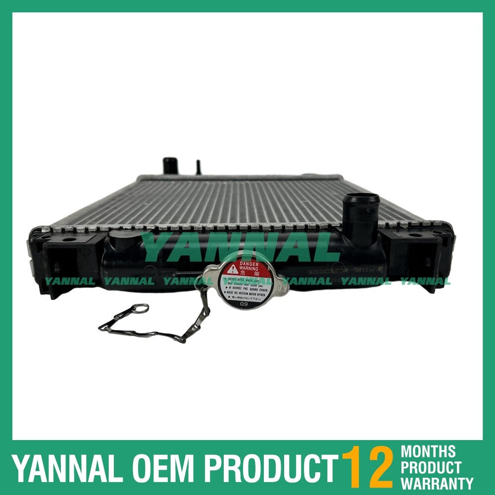 Aluminum core radiator suitable for Kubota U25S and U25-3S excavators RB411-42300