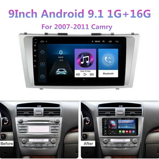 Android Car Radio Multimedia Video Player Navigation Bluetooth for Camry 07-11