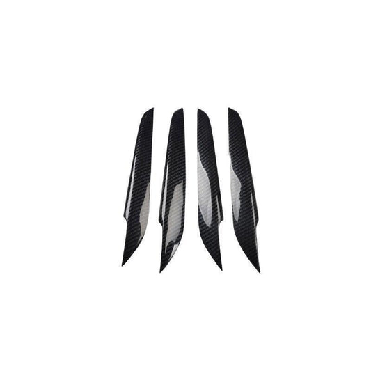 for Mazda 6 Atenza 2014-2016 Carbon Fiber Side Door Scuff Plate Interior Cover