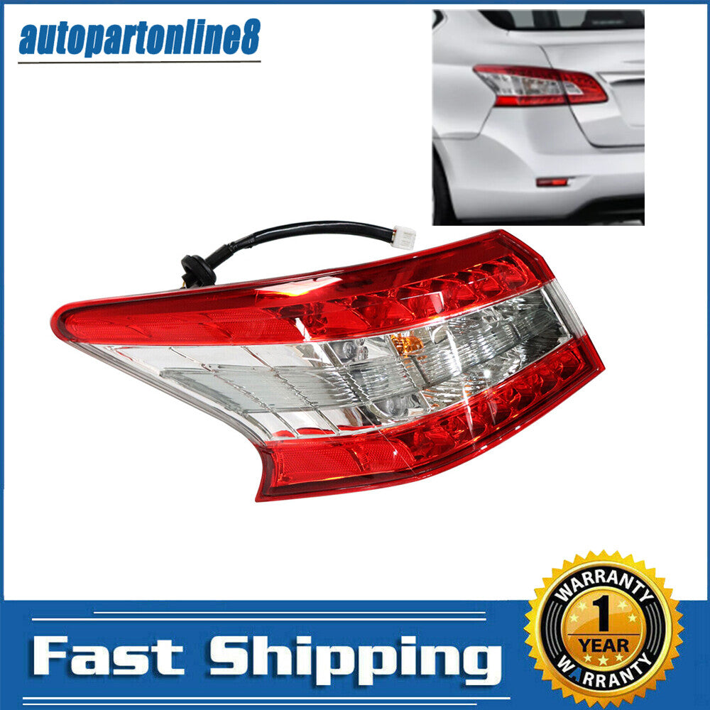 26555-3SG0A Left Side Left taillight Rear Brake Lamp for Nissan Sentra 2013-2016