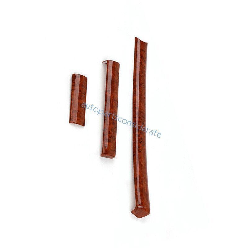 for Toyota for Land Cruiser 16-21 3P for Co -Pilot Passenger Dash Strip Peach Wood Grain