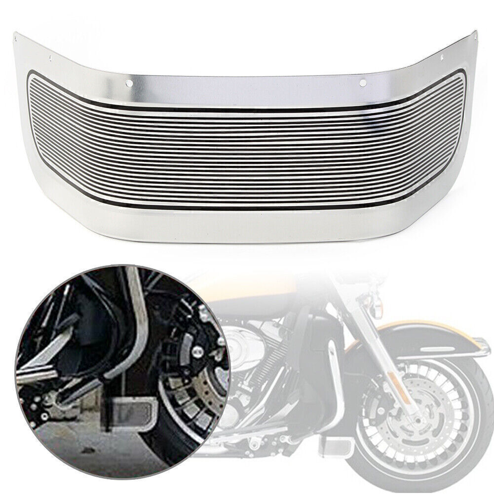 For 2014-24 15 for Harley Touring Electra Glide FLHR Front Fender Trim Skirt Chrome