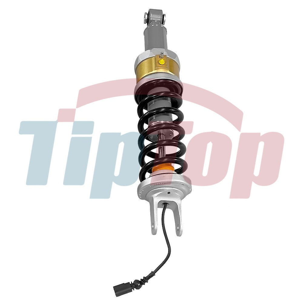 2-piece front L&R shock absorber strut assembly with electric adjustment for Jaguar X351 XJ XJL AWD 14-17