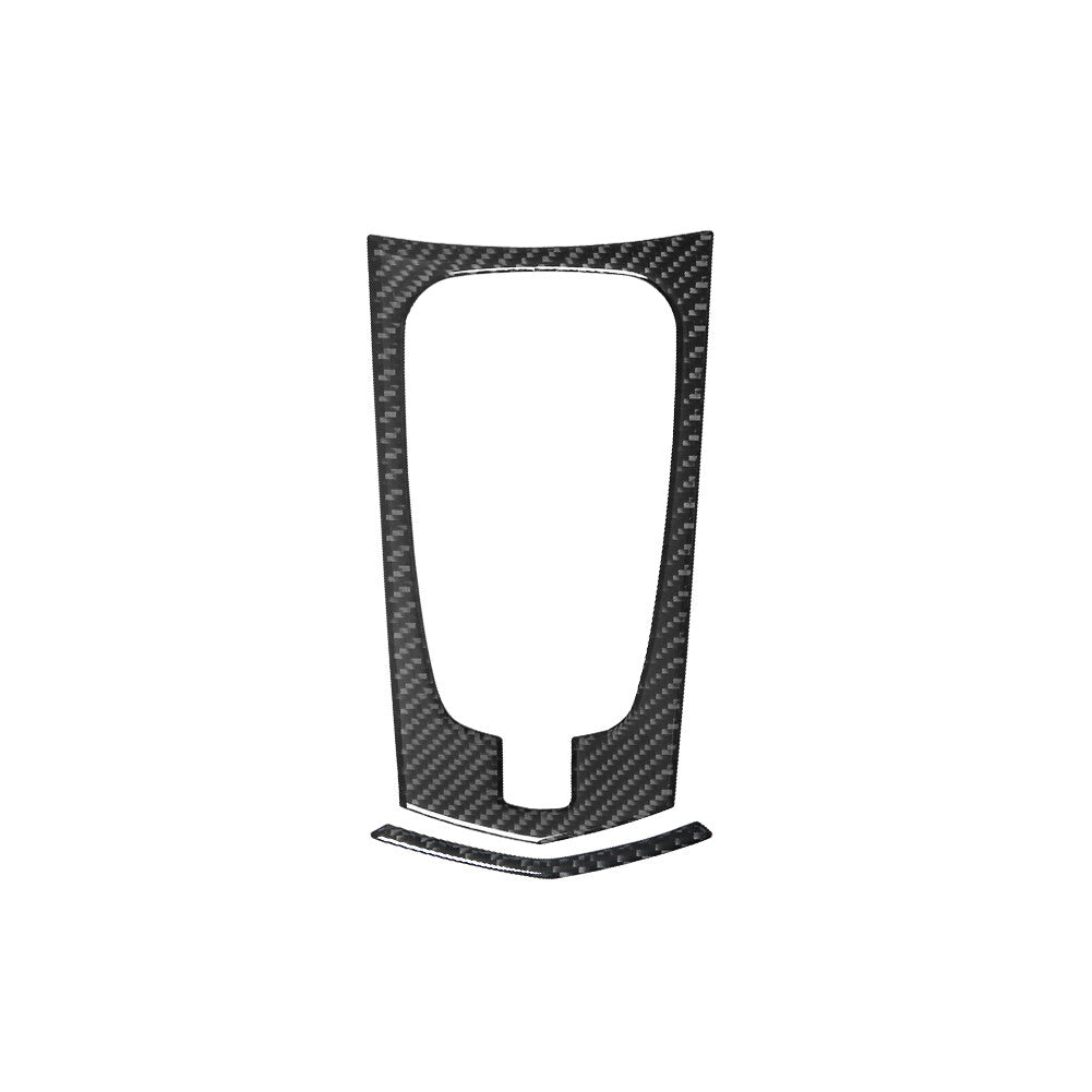6X Gear Shift Frame Trim Strip Cover Carbon Fiber for CADILLAC CTS SPORT 2008-UP